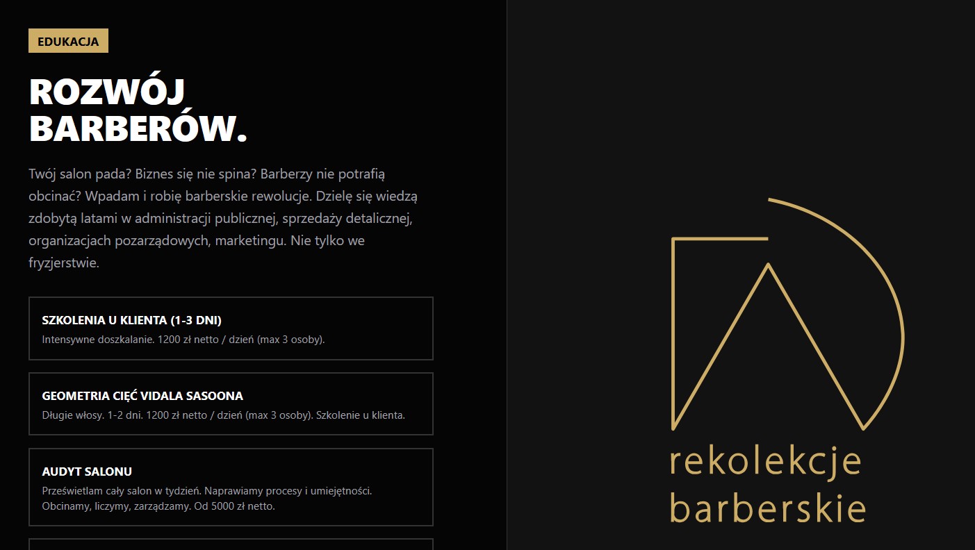 Szkolenia Barberskie