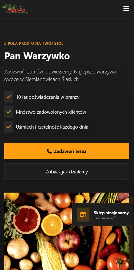Pan Warzywko Mobile