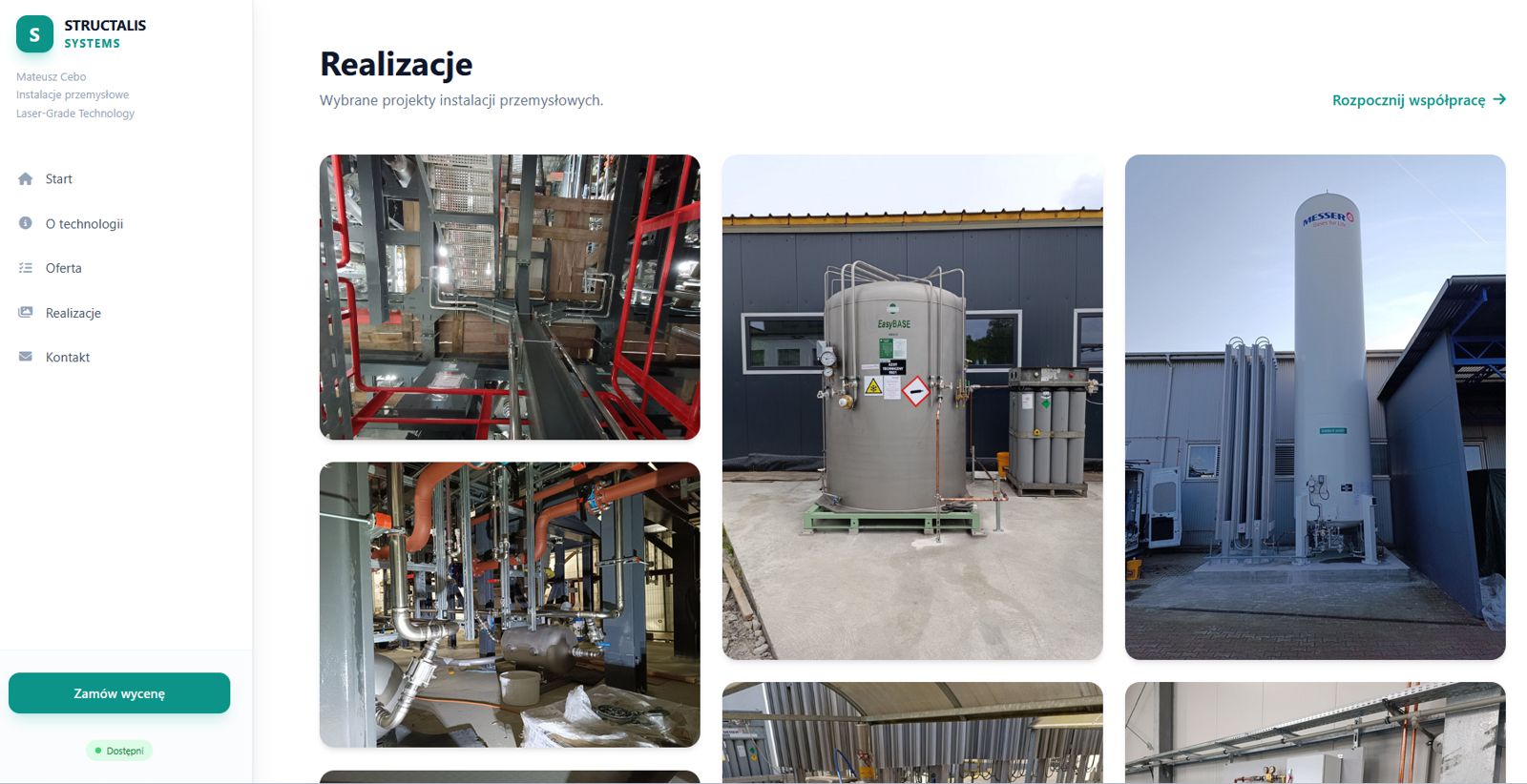 Structalis Tablet View